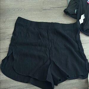 Women's Black Shorts